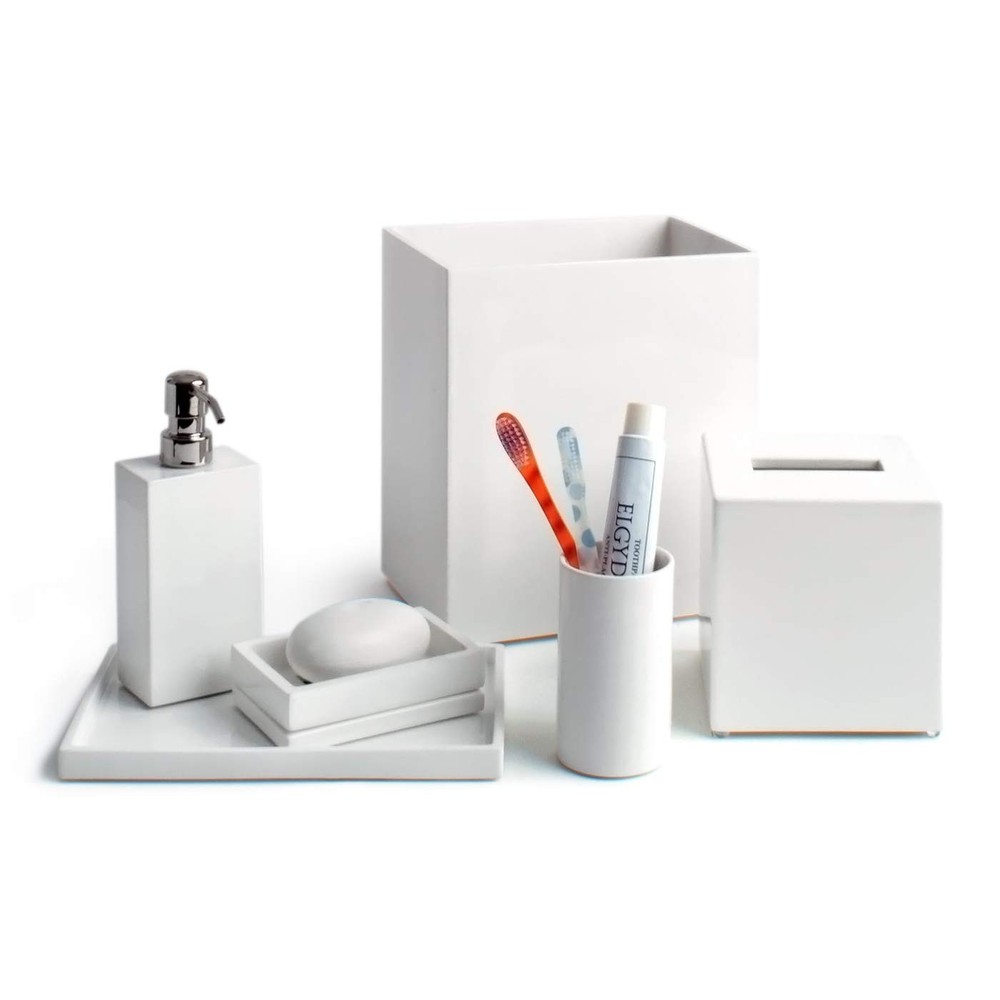 Lacquer Bath Tissue Box