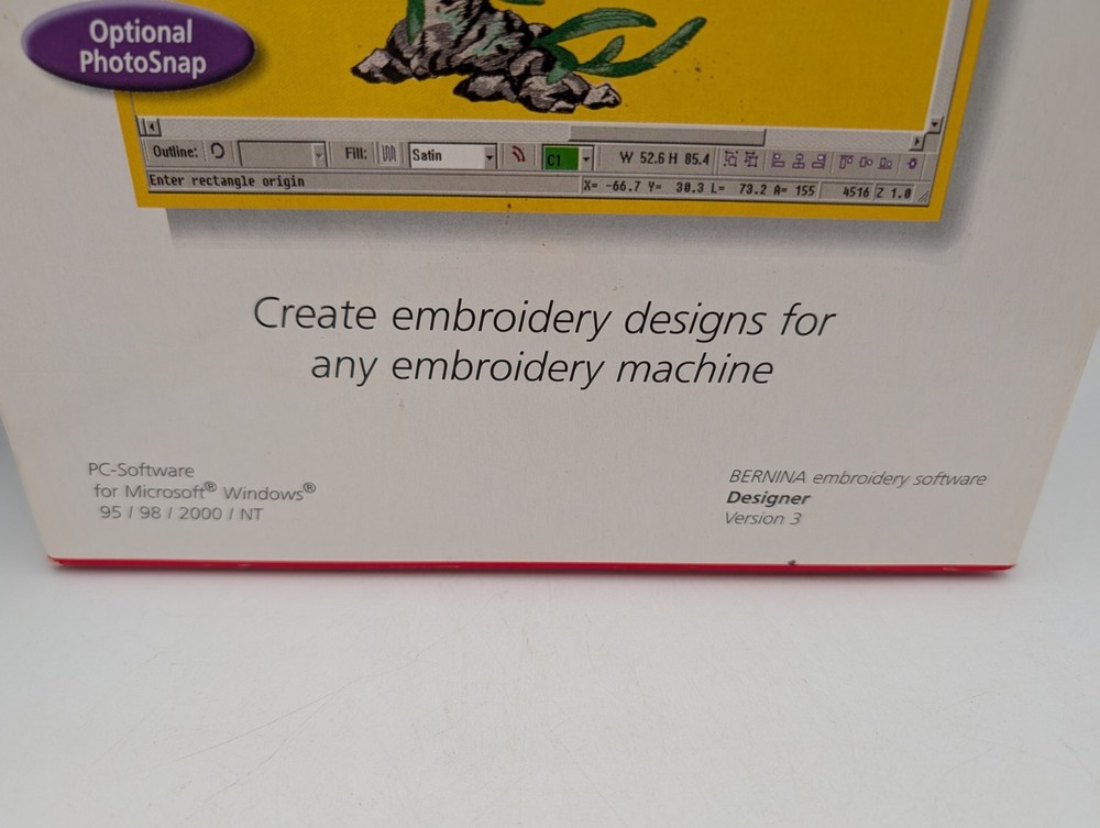 Bernina Embroidery Software Version 3 (No Dongle)