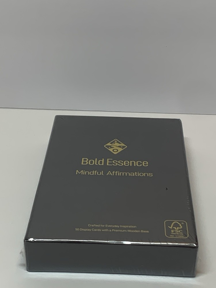Bold Essence Mindful Affirmations by One Pathway Co ~ Deck w/Display Stand NEW