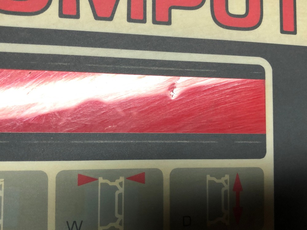 Coats Wheel Balancer 110721 / 110947 Touch Panel Display P224