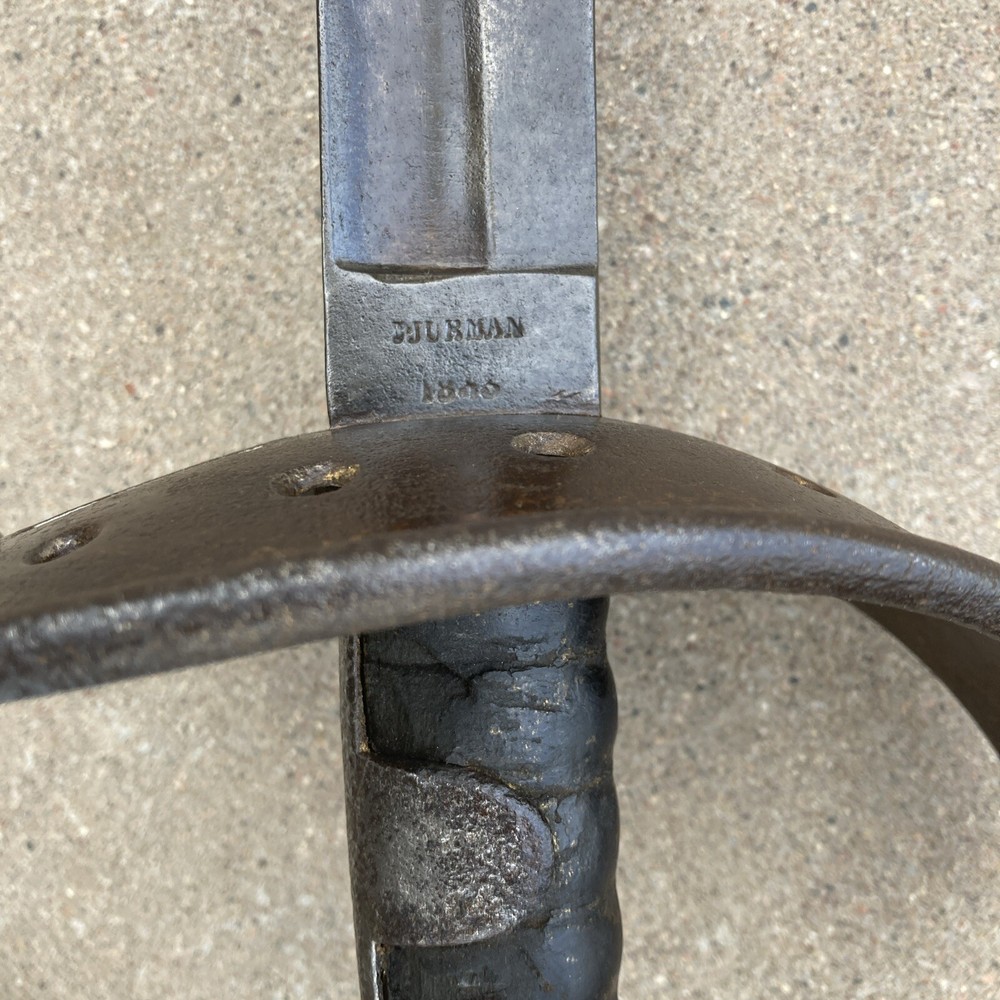 M. 1858 Austrian heavy cavalry sword and scabbard, C. Jurmann