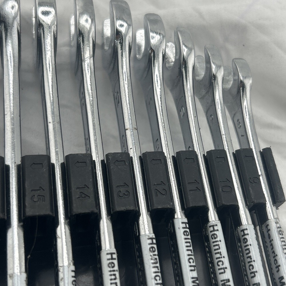 ZEBRA Combination Wrench Assortment – 11 Pieces with Insert (Metric)