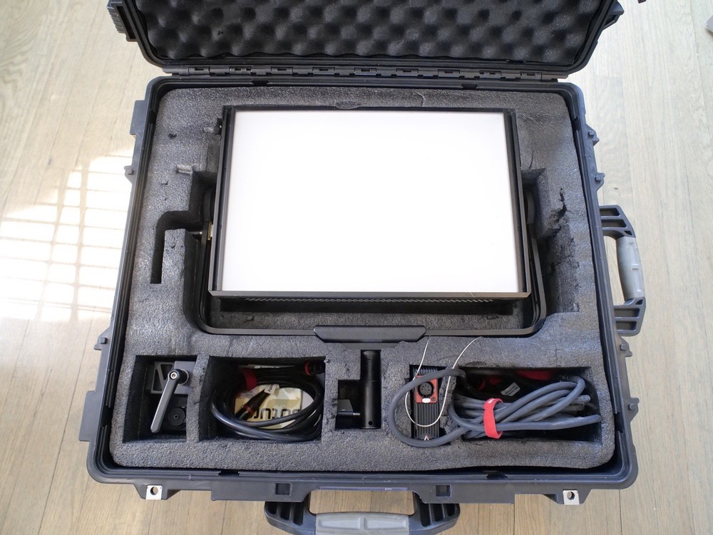 Aputure Nova P300c RGBWW LED Panel with Rolling Case Kit And Aputure Soft Box