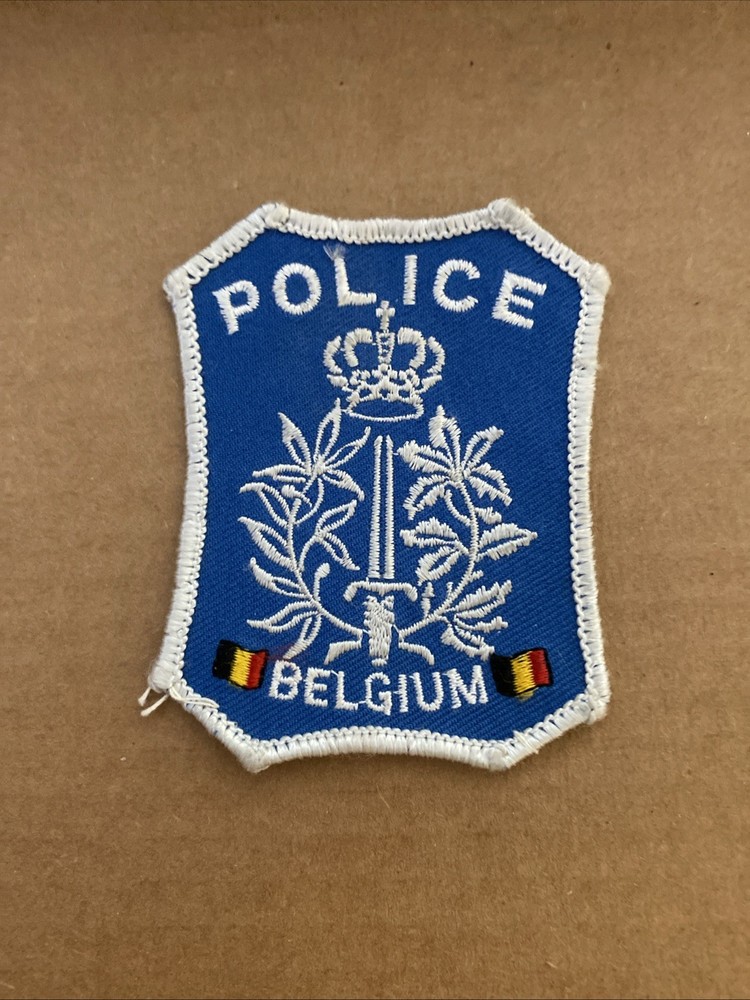 Police Patch Belgium