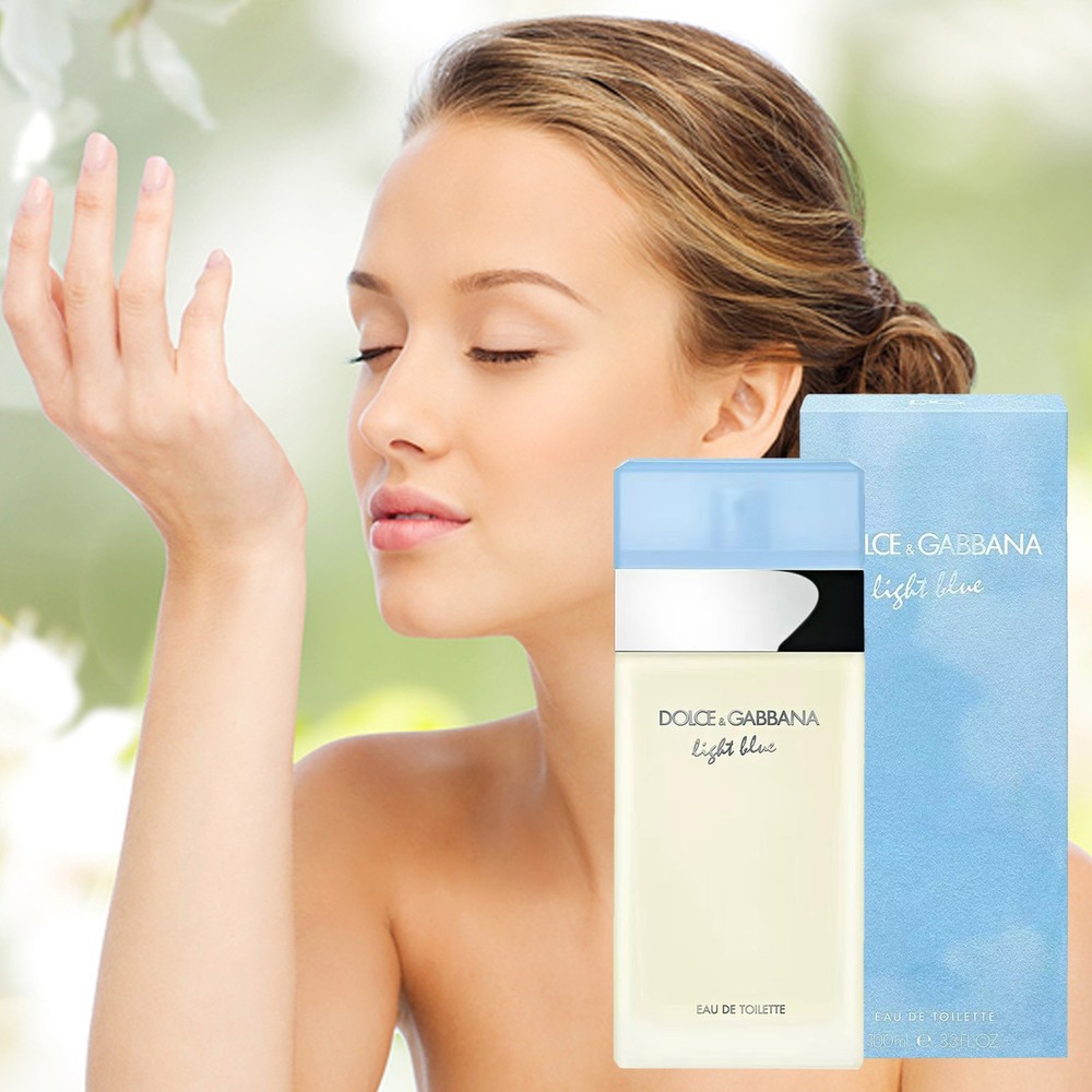 Light Blue Body Mist Spray 100ml 3.4 Oz Tester Natural Perfume Long Lasting-
