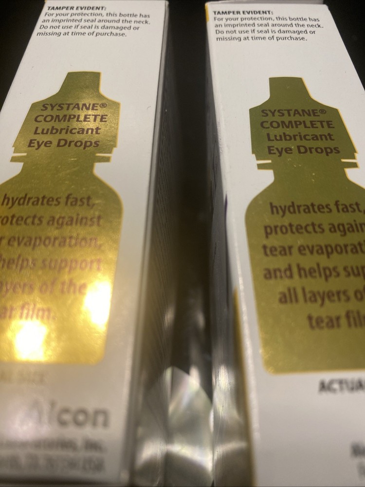 Systane Complete Lubricant Eye Drops, 10ml - 2 Pack