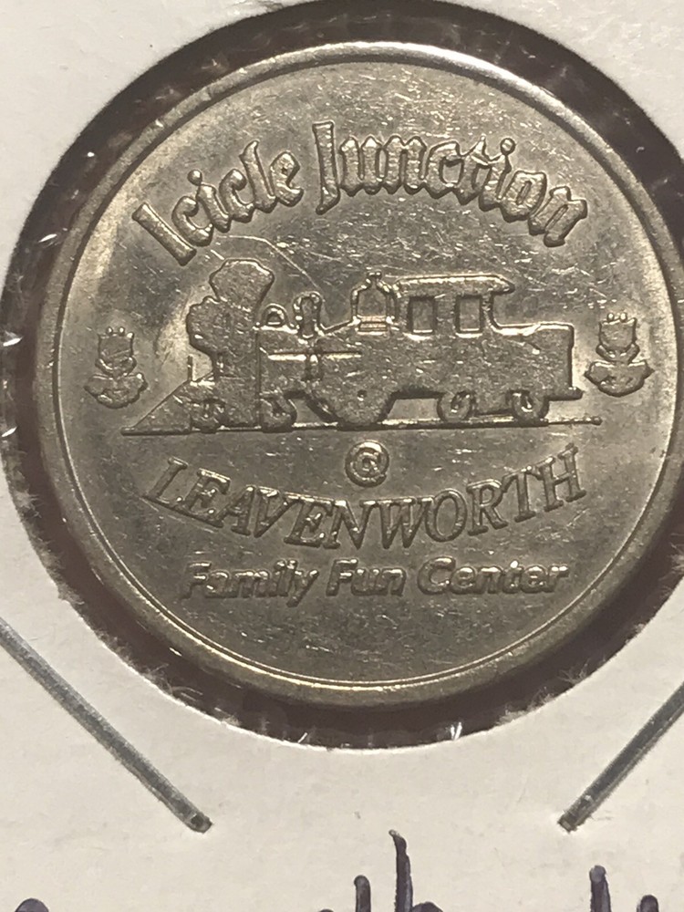 Arcade Mini Golf Token - Icicle Junction - Leavenworth, Washington