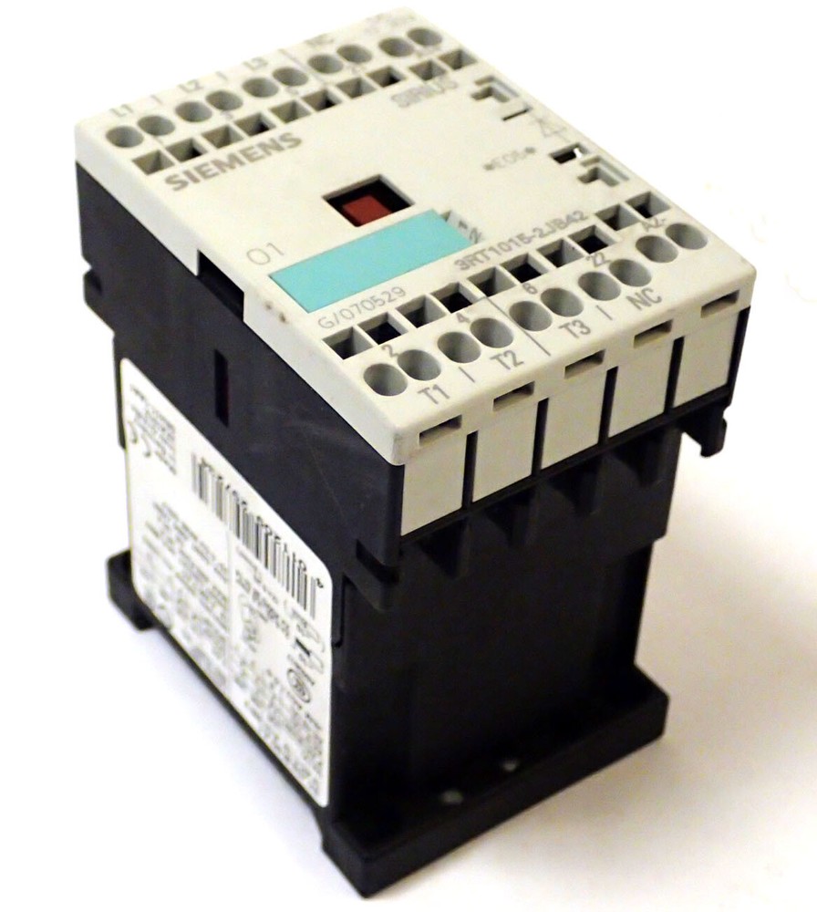 SIEMENS 3RT1015-2JB42 POWER CONTACTOR AC-3 7A 3kW / 400V, 24Vdc TESTED!