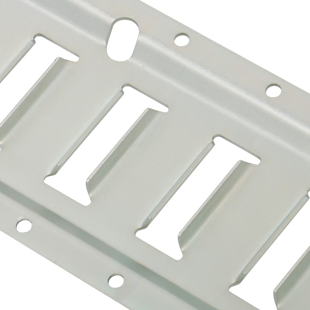 Labwork 4 Pack 4' E Track Tie Down Rail Kit Galvanized Steel