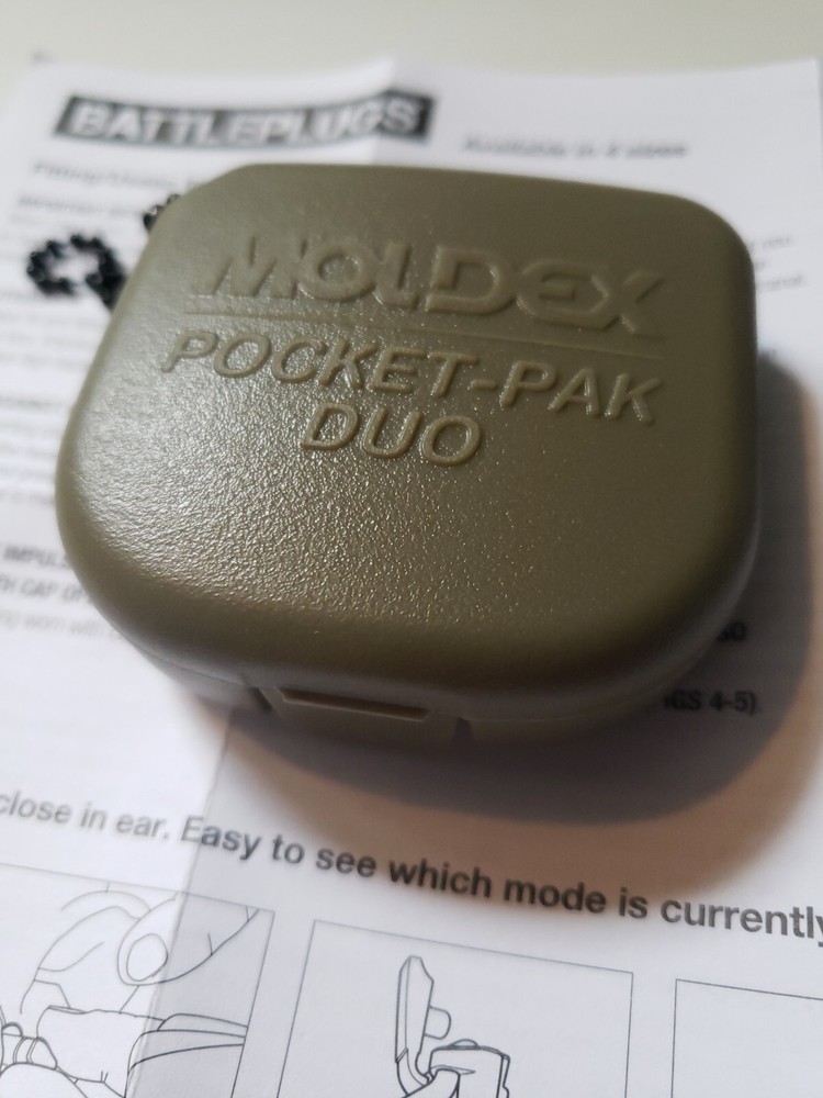 Moldex 6497 BattlePlugs Shooting Ear Plugs - Small