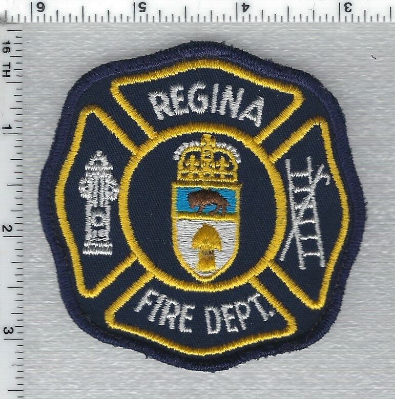 Regina Fire Department (Saskatchewan, Canada) Shoulder Patch