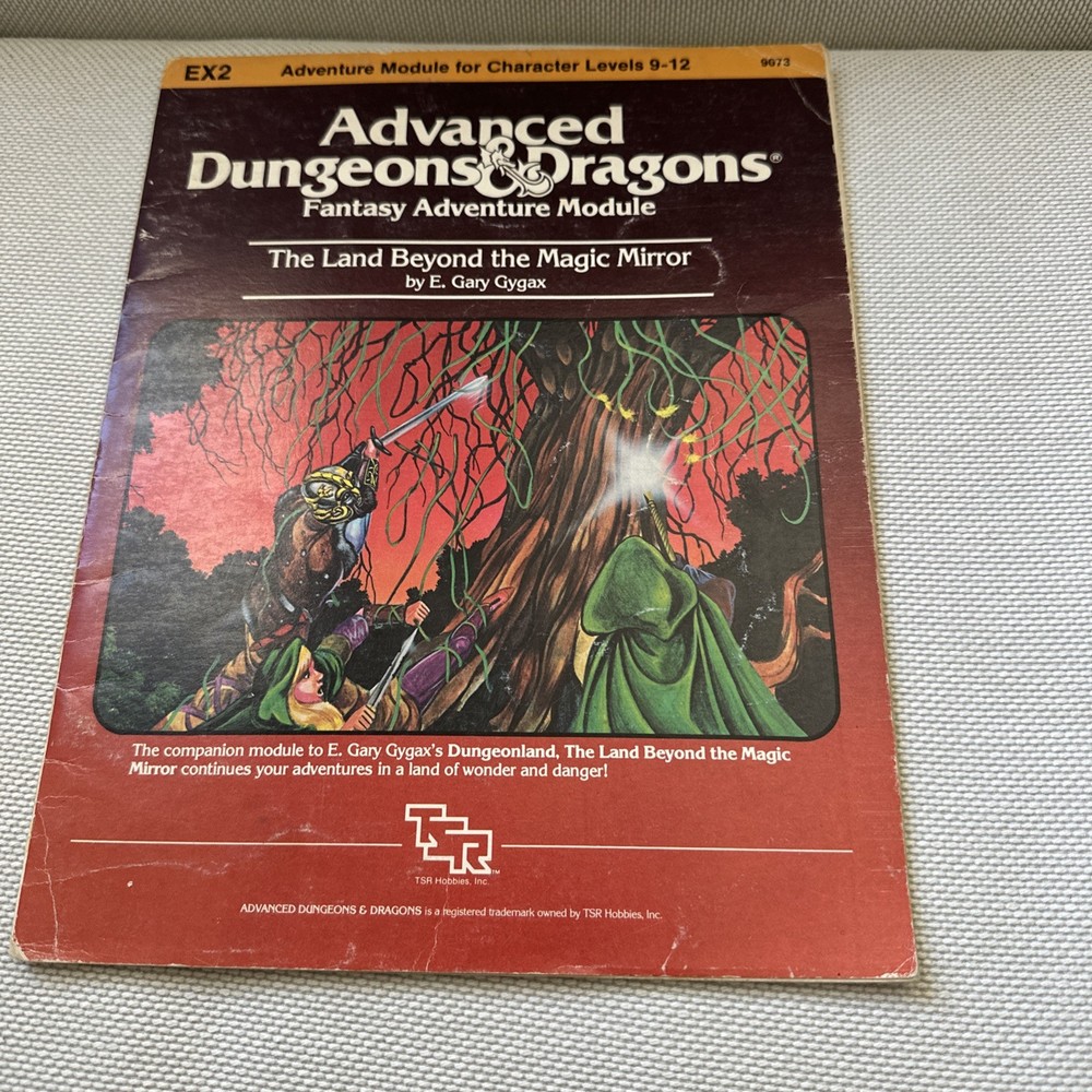Land Beyond the Magic Mirror Module EX2 | Advanced Dungeons & Dragons | TSR 9073