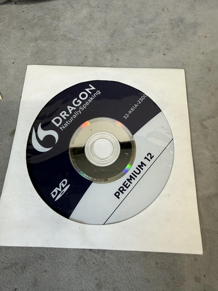 Nuance Dragon NaturallySpeaking 12 Premium Speech Recognition Software DVD