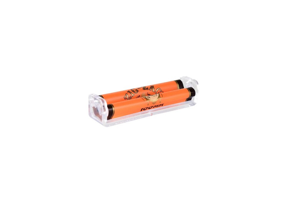 😎 FULL BOX ZIG-ZAG 100 MM CIGARETTE ROLLERS ORANGE 👀✨12 PACKS