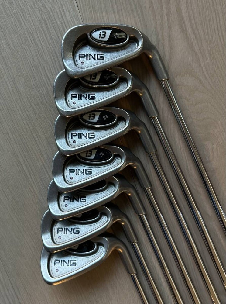 PING i3+ Iron Set 7pcs 4-PW PRECISION CS LITE Flex R Maroon Dot