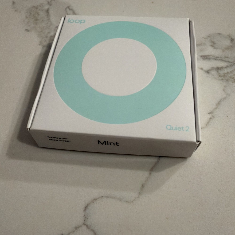 Loop Quiet Ear Plugs for Noise Reduction - Mint color -Open Box