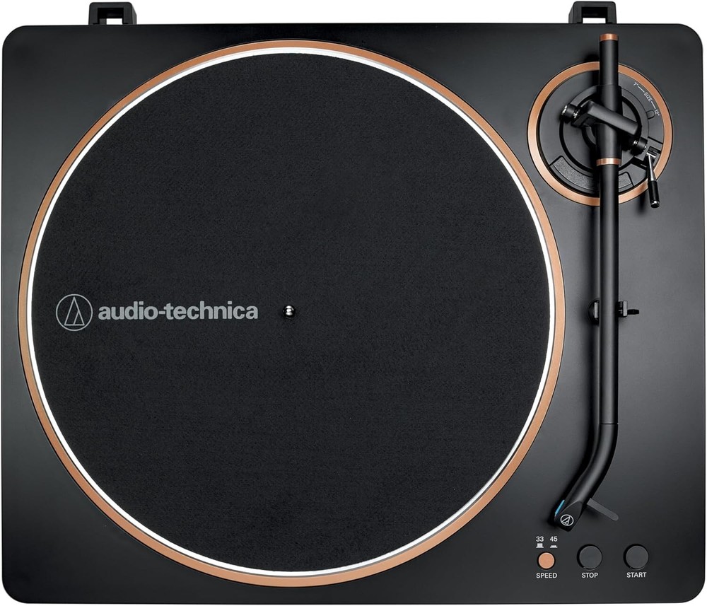 Audio-Technica Fully Automatic Belt-Drive Turntable (Black/Bronze)