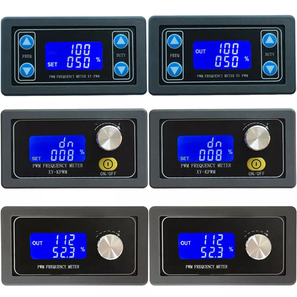 Signal Generator Module Adjustable PWM Pulse Frequency Duty Cycle Square Wave 2X