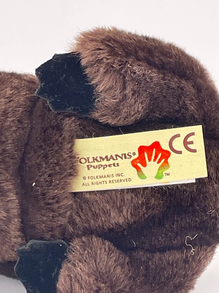 Folkmanis Finger Puppet ~ Mini Beaver