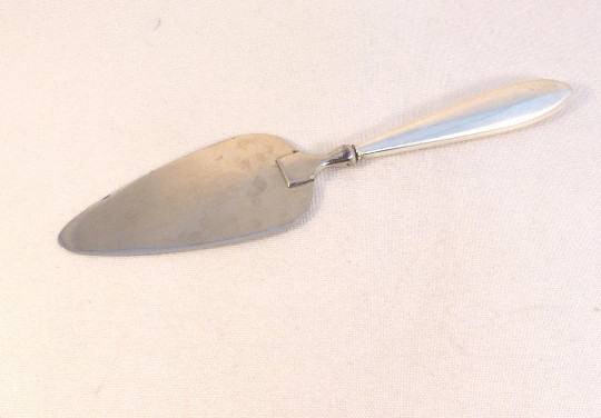 Plain Sterling Handle Cheese Server-Mono C-As Is Blade