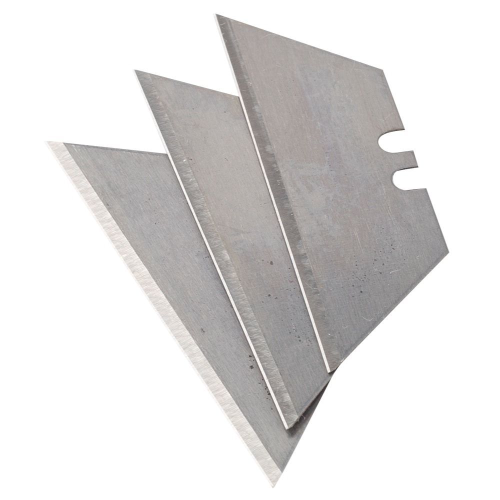 New 100Pc Safety Knife Razor Blades Double-Edged Extra Sharp Storage Case