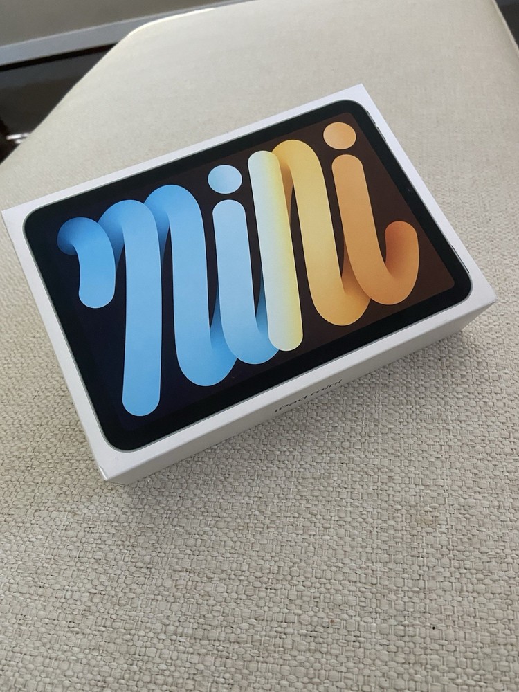 Empty iPad Mini (A17 Pro) Box (Box & Packaging – No iPad)