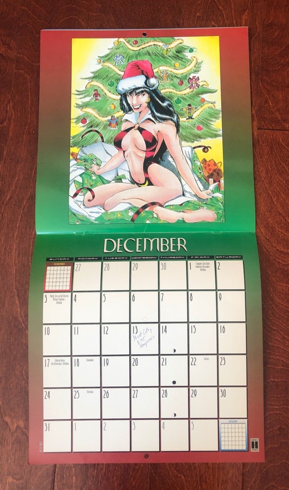 VAMPIRELLA 1995 Calendar Harris Comics