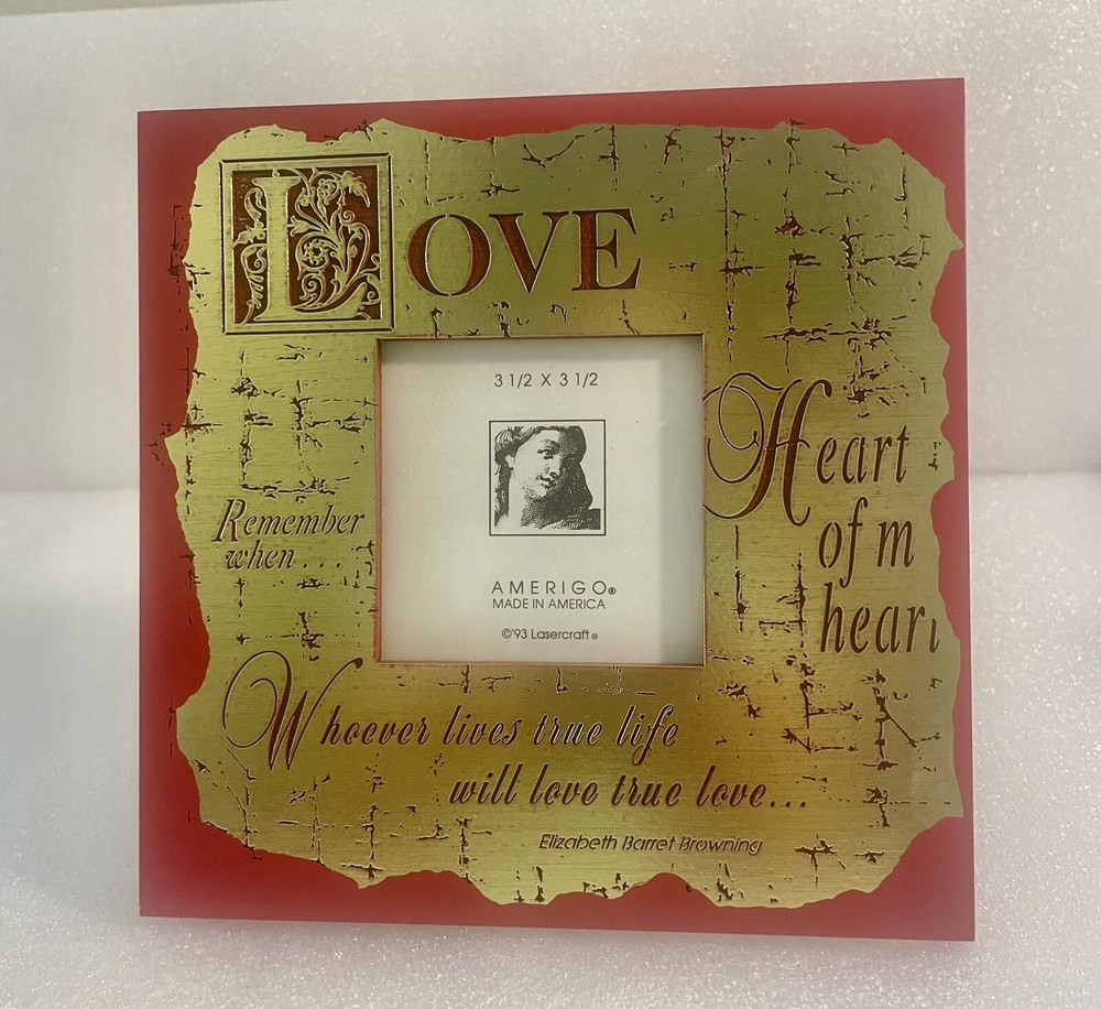 Love Frame Elizabeth Barrett Browning