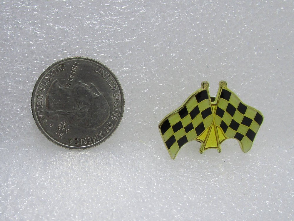 Checkered Flags Pin