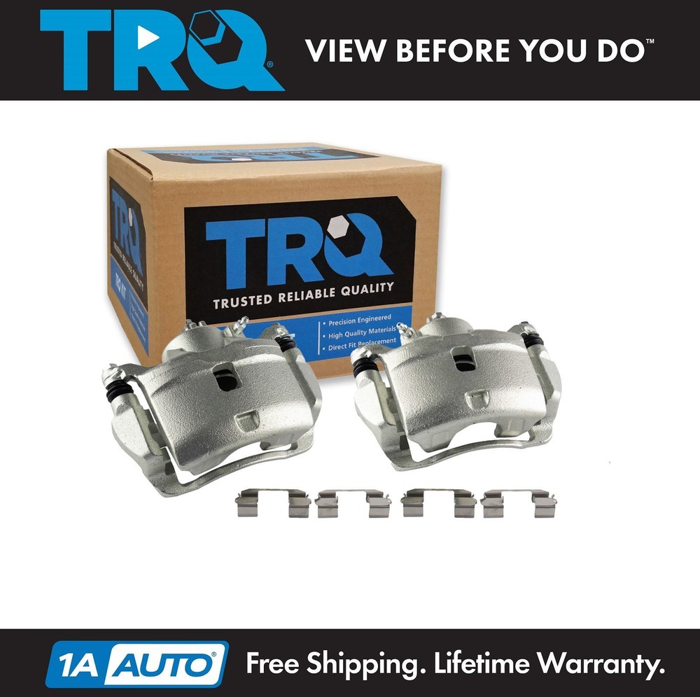 TRQ NEW Front Disc Brake Caliper Pair for Honda CR-V Element