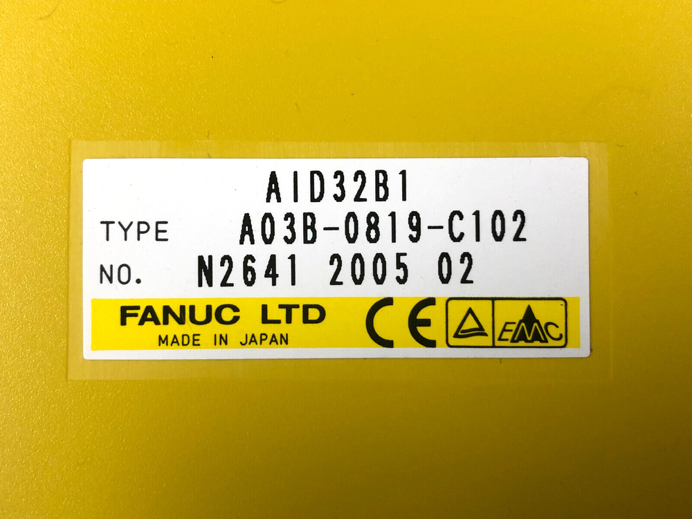 FANUC A03B-0819-C102 (AID32B1) DC Input Module 32 Point Connector Interface