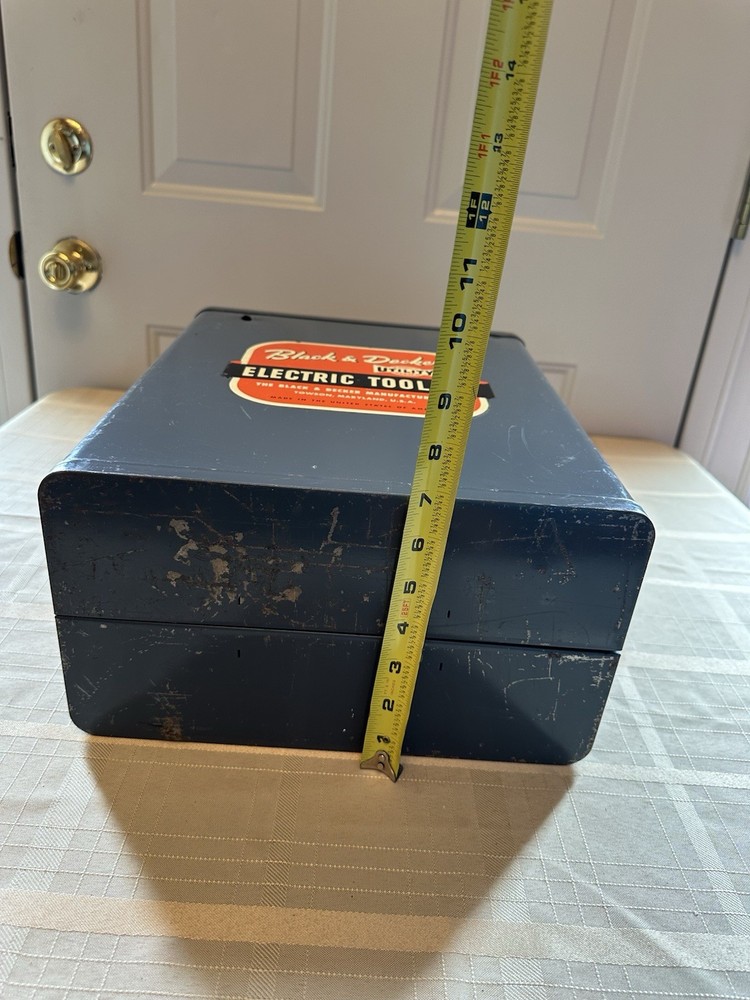 Black & Decker Empty Electrical Tool Kit Case