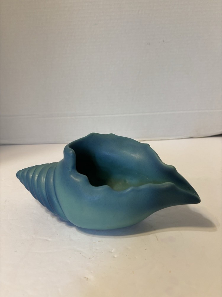 VAN BRIGGLE CONCH SHELL PLANTER