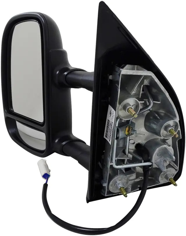 Dorman Side View Mirror - Left Power Telescopic Black Round Plug 955-363