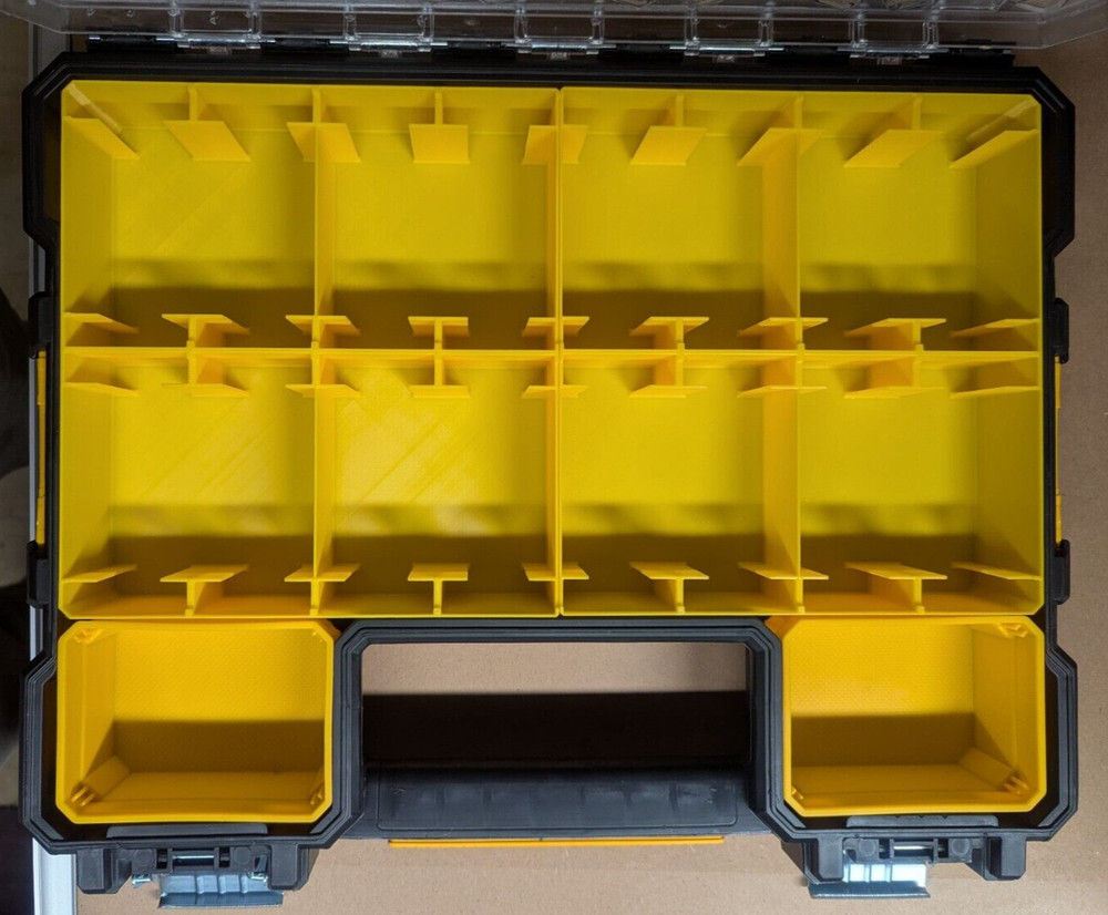 Receptacle/Switch Inserts for DeWalt Shallow Pro Organizer