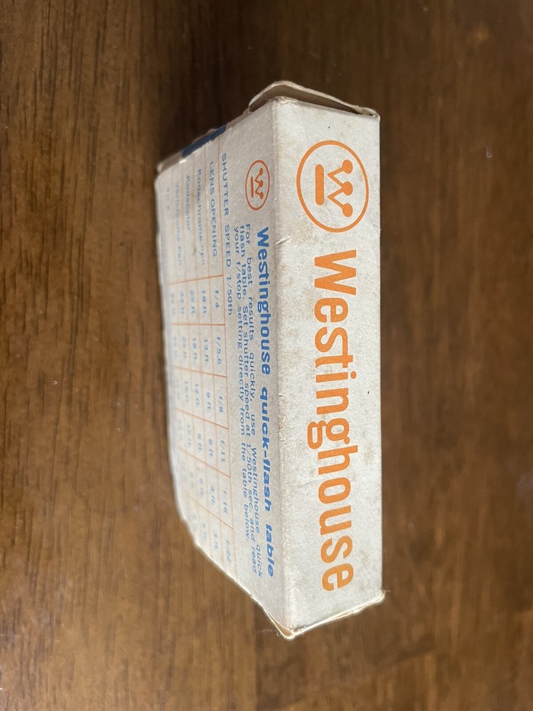 Westinghouse No. M2 Flash Bulbs Vintage Original Box