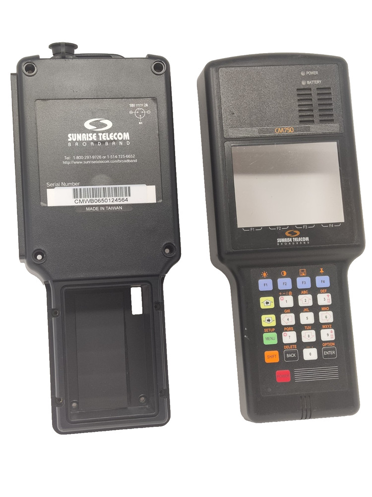 Sunrise Telecom CM750 Analog & Digital SLM Network Analyzer (enclosure only)