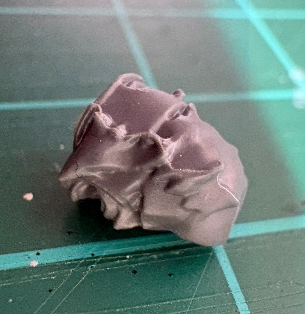 Unique Space Wolf-Style Space Marine Head– Type A Piece, Kitbash Unhelmeted