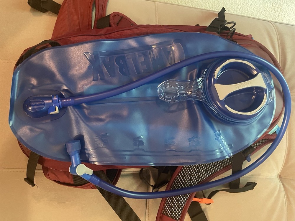 CamelBak K.U.D.U. 10 Hydration Pack 10L Red Blue Impact Protector Hiking