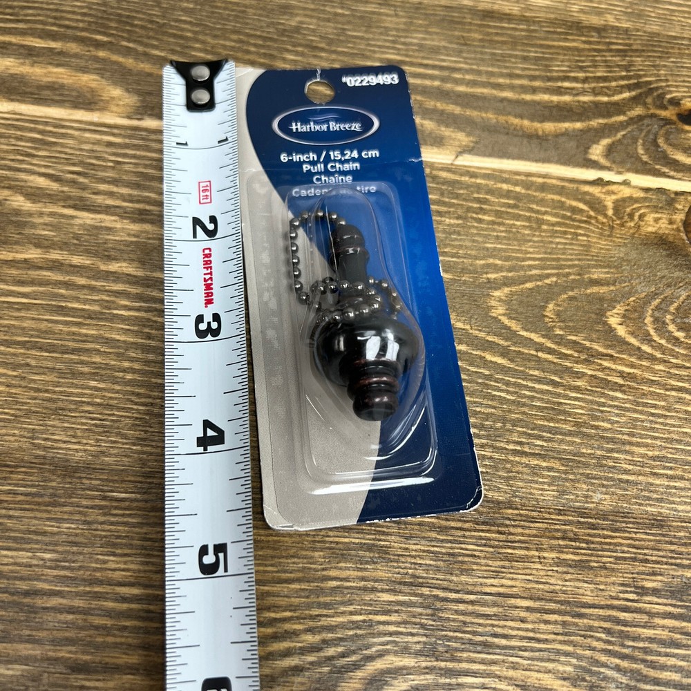 Harbor Breeze 7-in Bronze Steel Pull Chain Universal pull chain