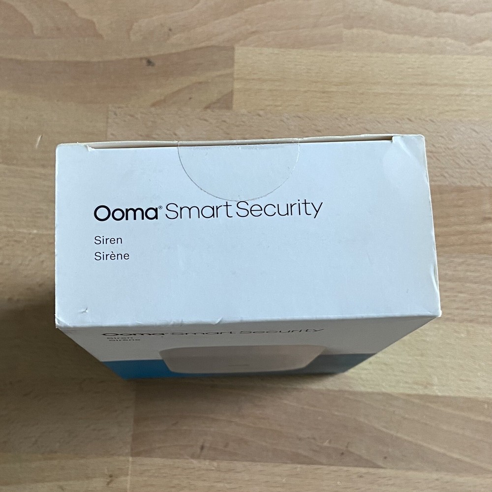 Ooma Smart Security Siren - Works with Smart Home Security - New
