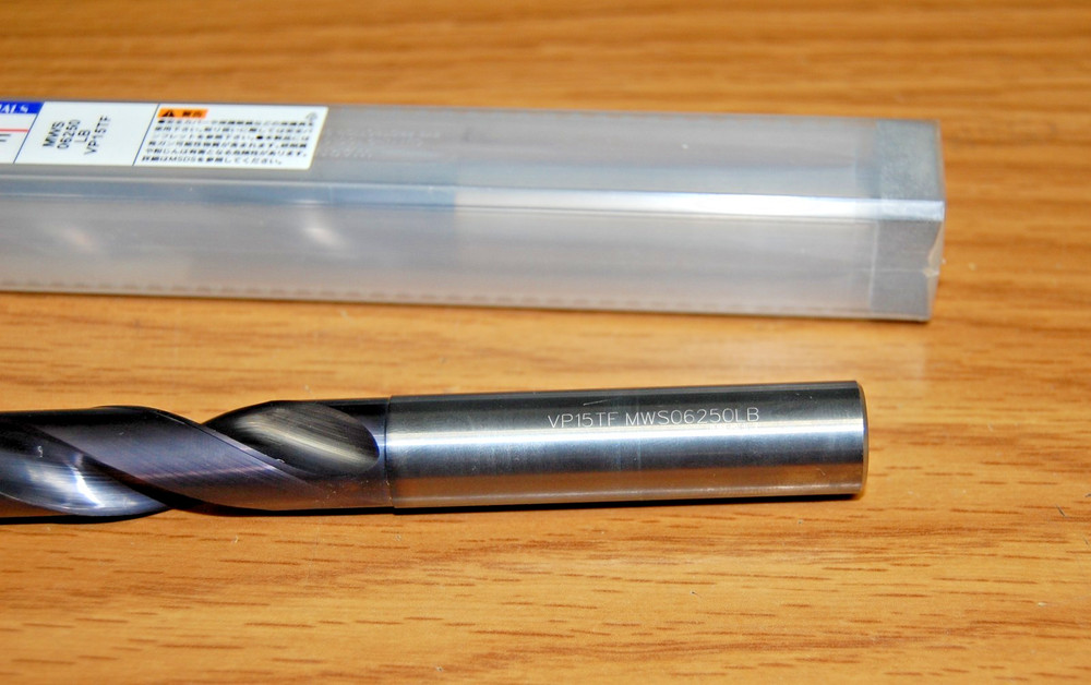 DRILL 5/8" COOLANT THRU SOLID CARBIDE MITSUBISHI EDP# 314499