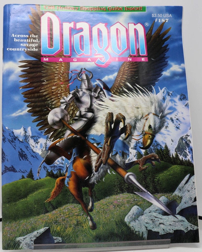 Dragon Magazine, Issue #187, Dungeons & Dragons