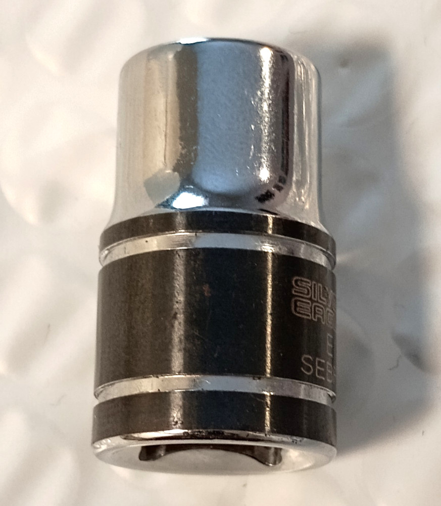 MATCO TOOLS "SILVER EAGLE" SEBRE12, 3/8" DR. E12 INVERTED/RECESSED TORX SOCKET.