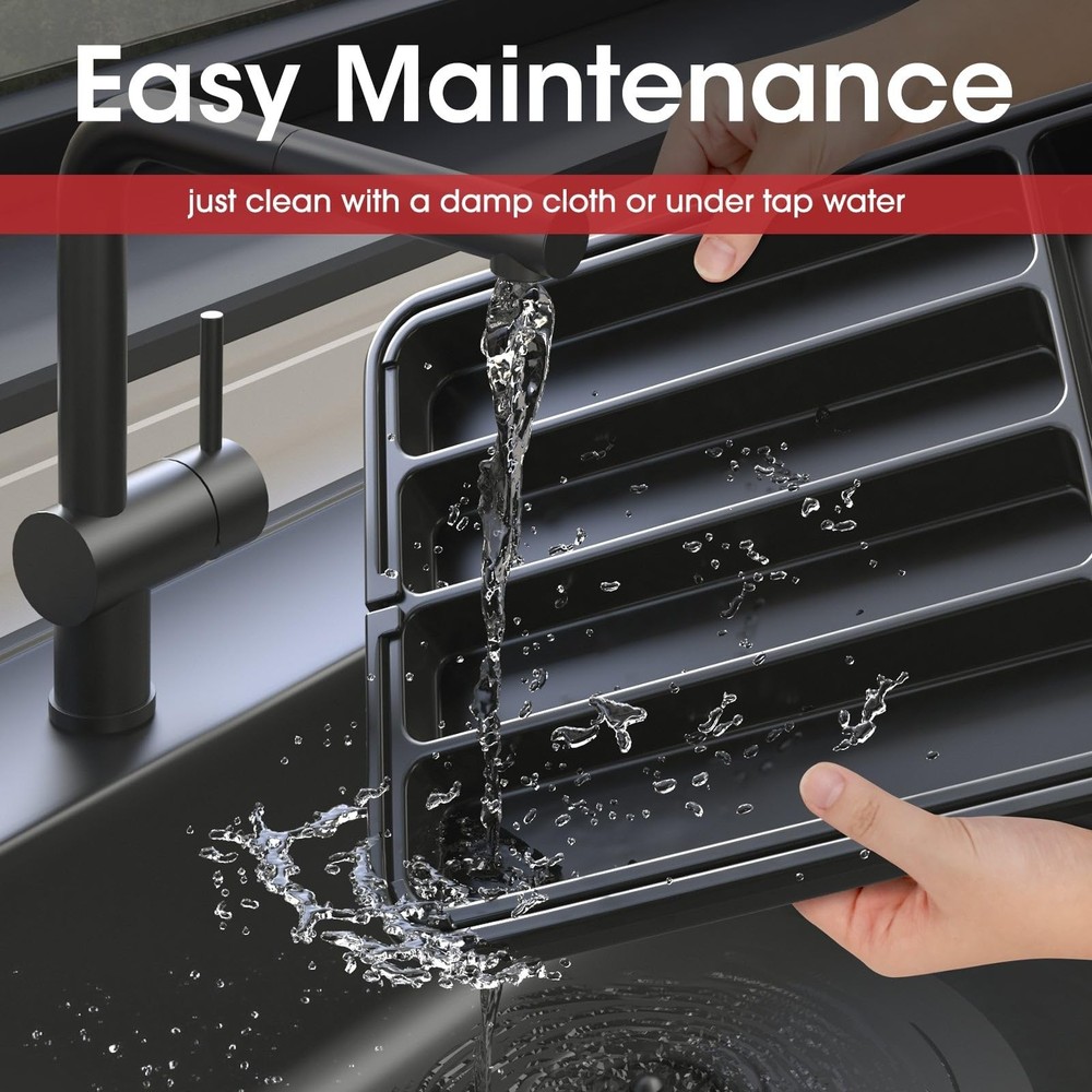 Aujen Silverware Organizer - Expandable Kitchen Drawer Organizer, Adjustable ...