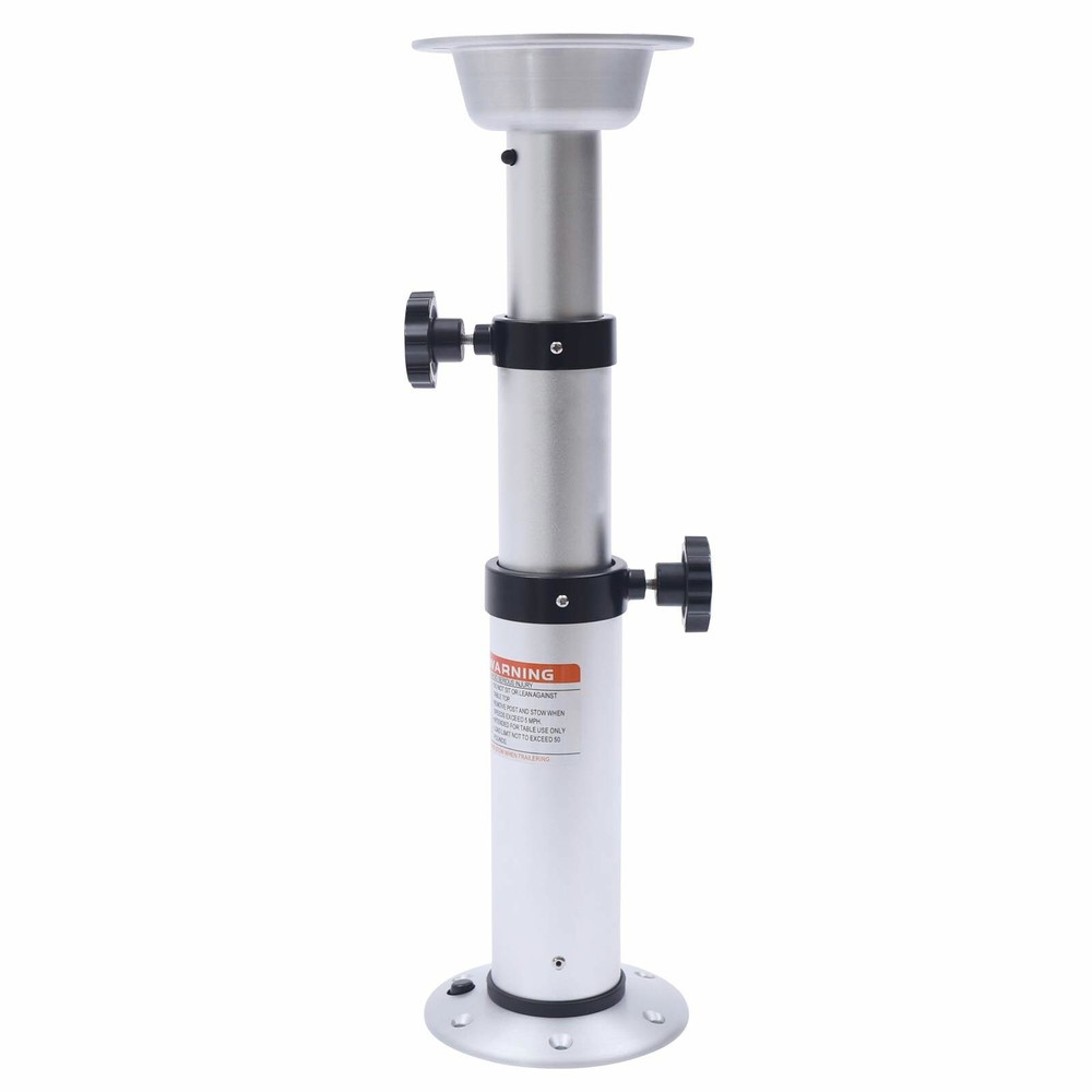 3-Section Pedestal Table Base Adjustable Table Pedestal Stand Height Adjustable