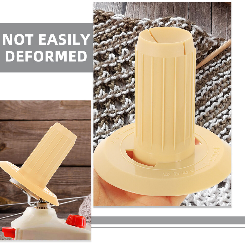 Yarn Spool for Spinner Ball Winder Replacement Wool Winding Machine Office