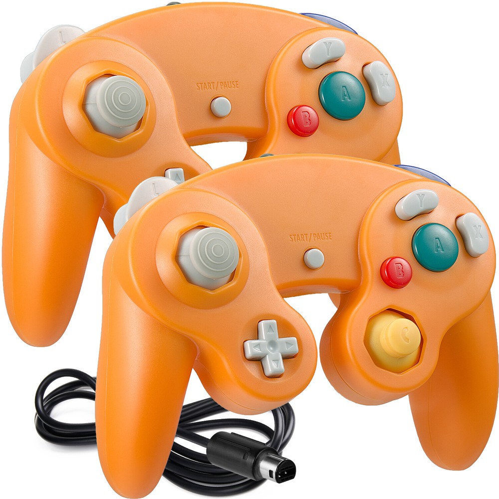 2 Pack Classic Wired Controllers Gamepad For Nintendo Switch NGC Wii U & PC USB