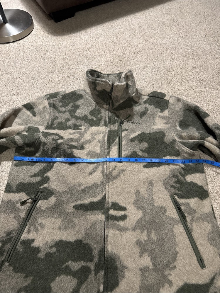 Cabela's Wooltimate WindShear Jacket Outfitter Camo Large