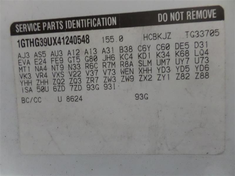 STABILIZER BAR FRONT FITS 03-15 EXPRESS 2500 VAN 9878150